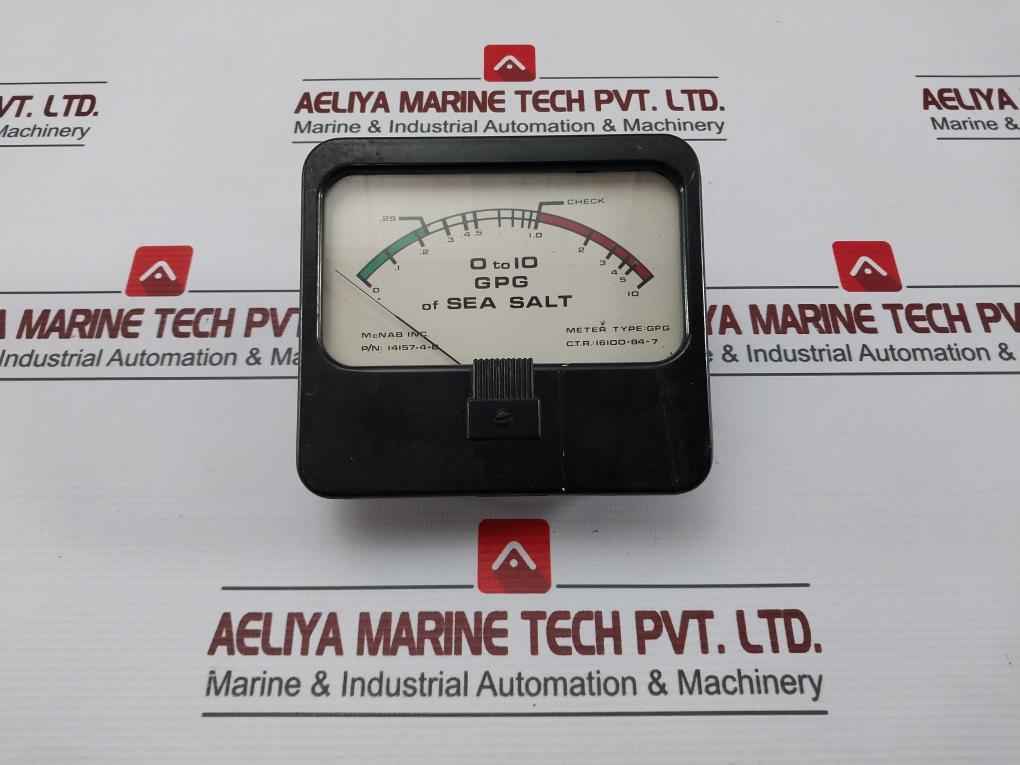 Mcnab 14157-4-b Analog Meter 0 To 10