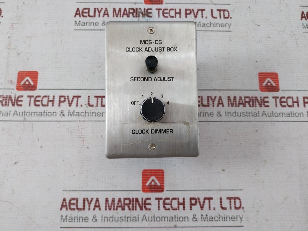 Mcs-ds Clock Adjust Box P42026 Ac220V 0.5S