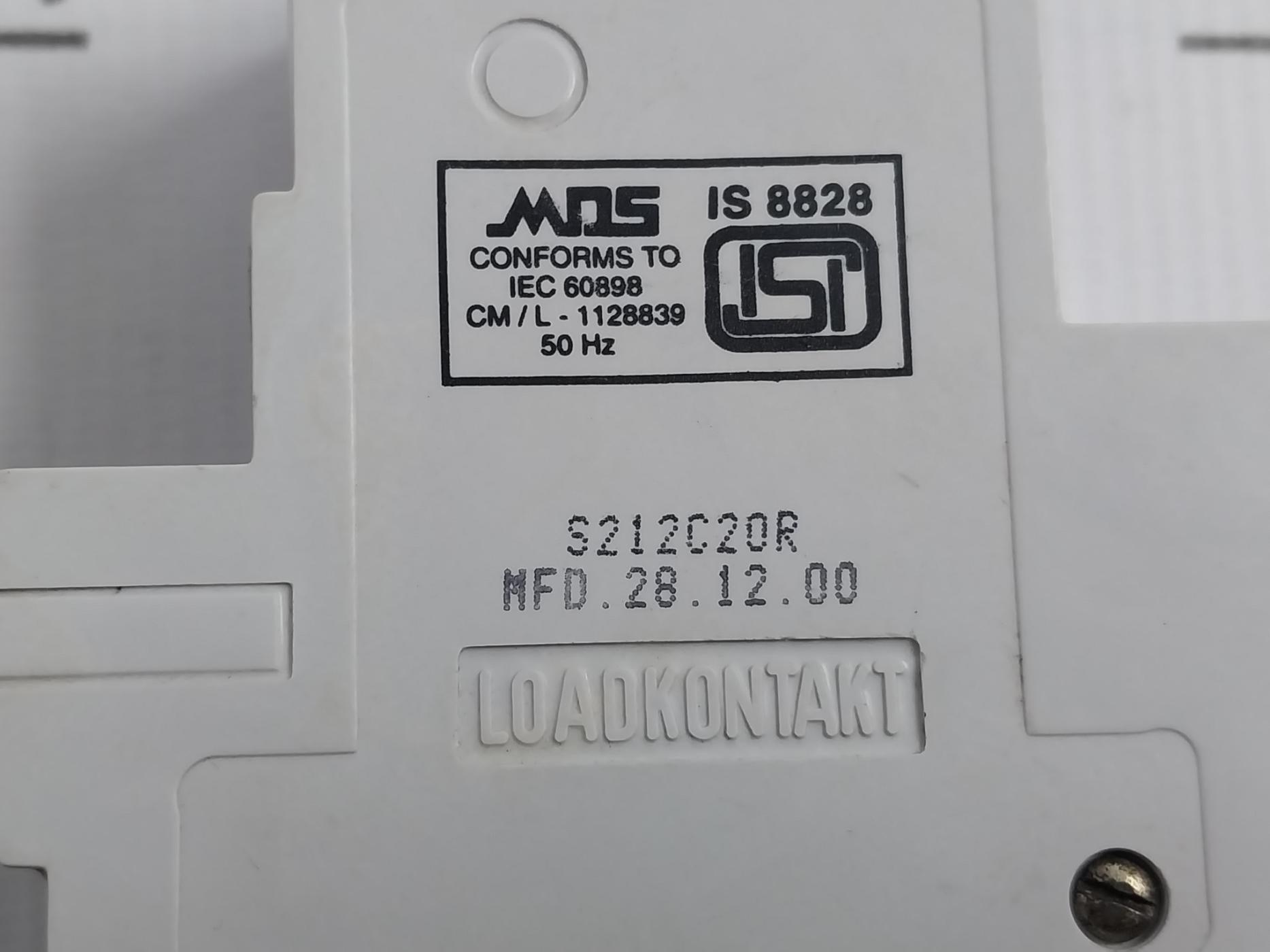 Mds C20 Power Circuit Breaker 240/415V-50Hz 10000A