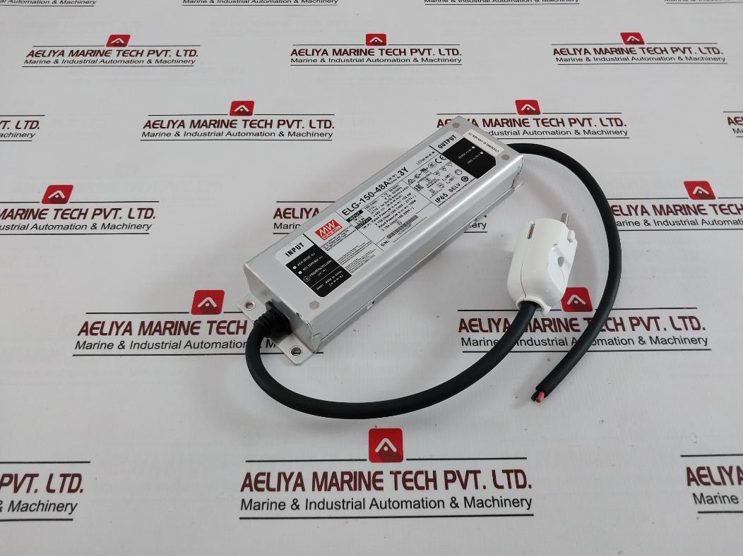 Mean Well Elg-150-48A Led Driver 3Y, Ip65 100-240V 1.7A 50/60Hz 150.2W 3.13A