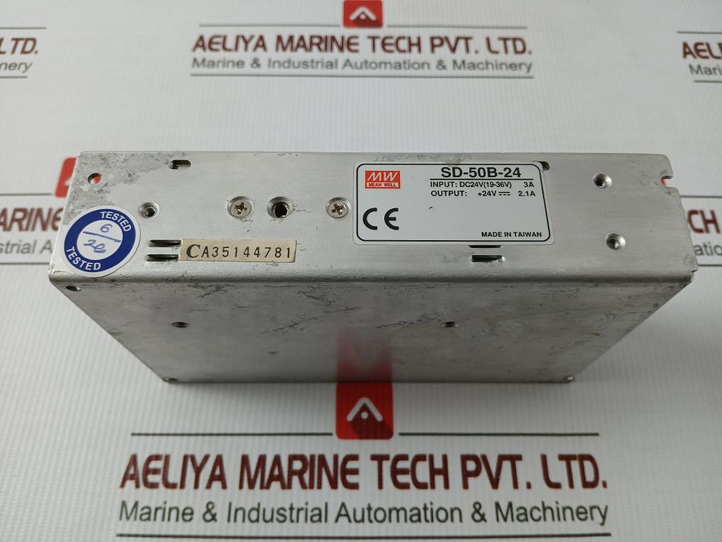 Mean Well Input-dc24V (19-36V) 3A Dc/Dc Converter Sd-50B-24