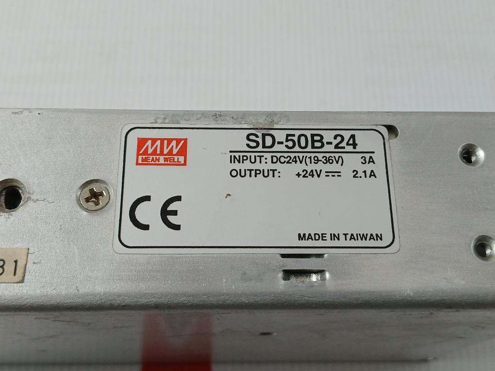 Mean Well Input-dc24V (19-36V) 3A Dc/Dc Converter Sd-50B-24