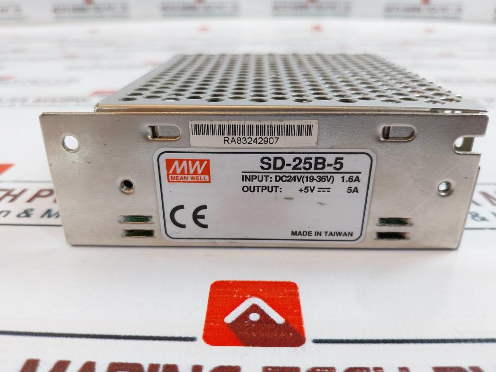 Mean Well Sd-25B-5 Dc-dc Enclosed Converter Dc24V (19-36V) 1.6A