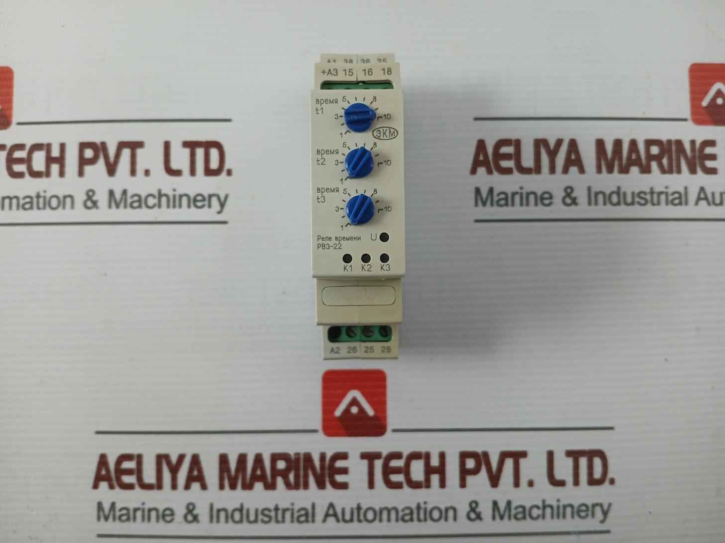 Meandr Pb3-22 Time Relay Ac1-3A 250V 50Hz A1-a2