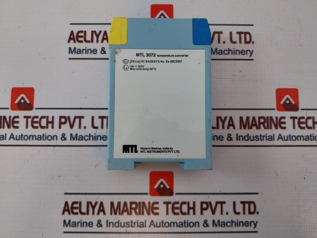 Measurement Technology MTL 3072 Temperature Converter Used