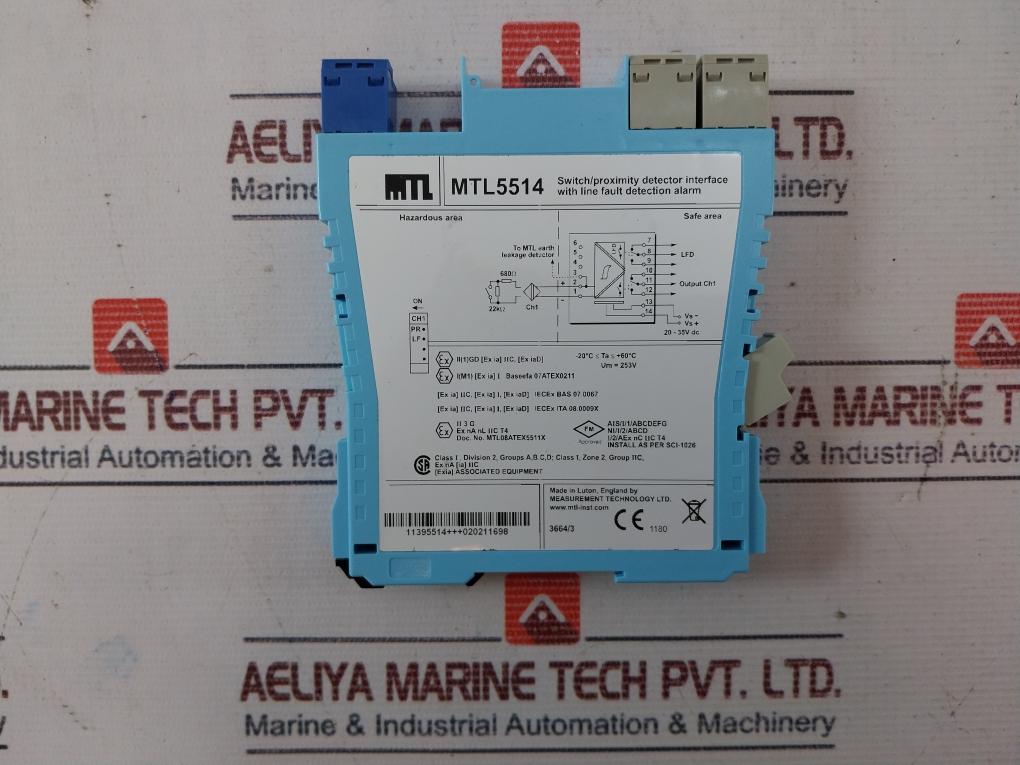 Measurement Technology Mtl5042 Repeater Power Supply Gyj