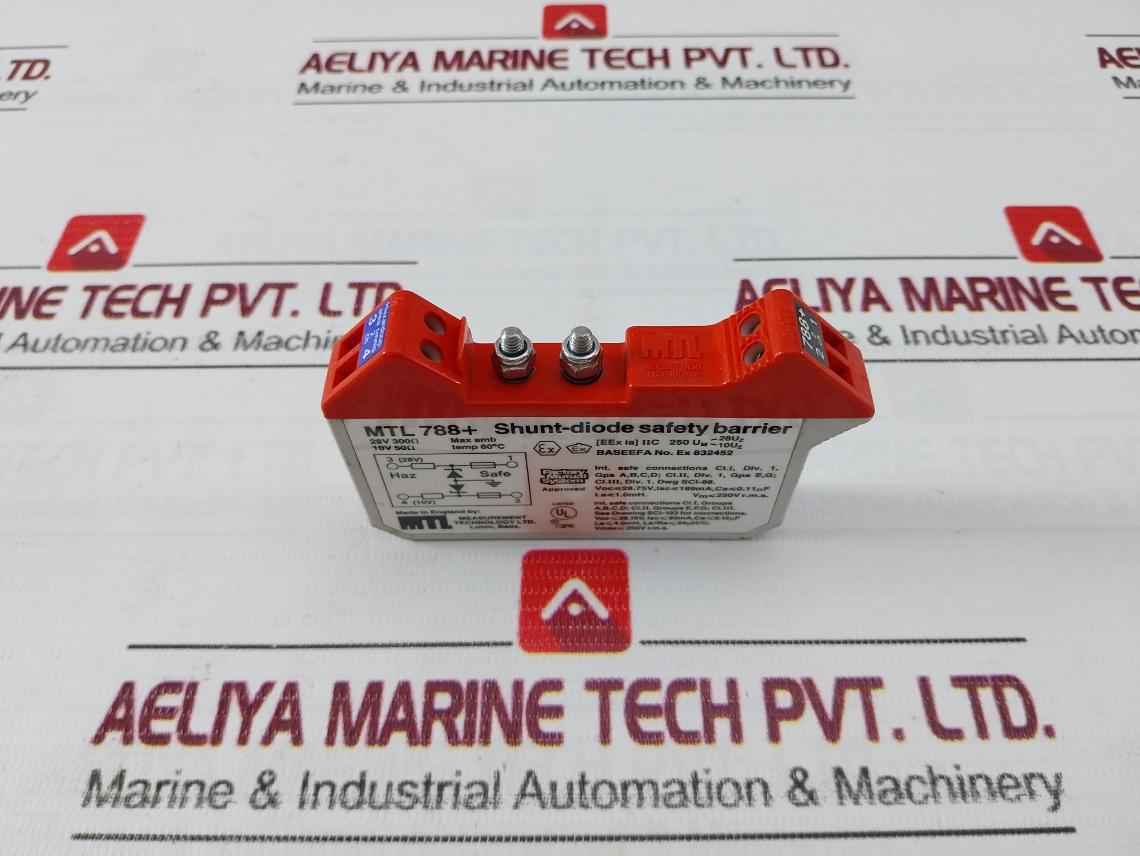 Measurement Technology Mtl 788+ Shunt-diode Safety Barrier Temp 60˚C