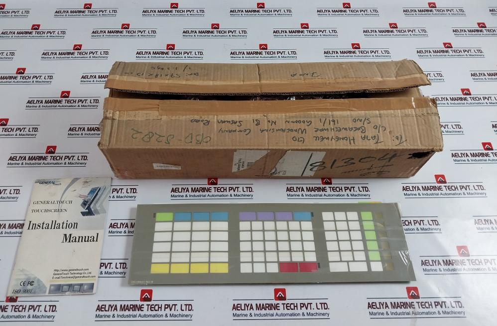 Measurex 8612900 Standard Matrix 80 Button Membrane Keypad 04406400 Rev.A