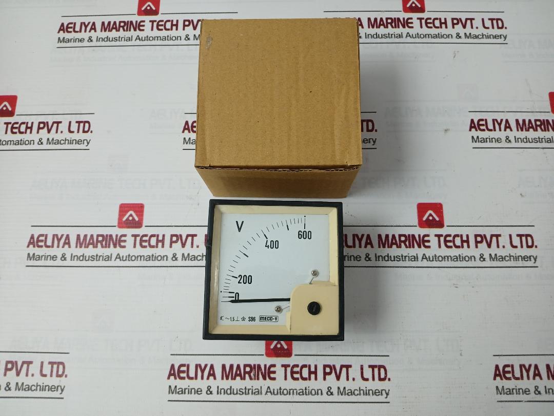 Meco-v S96 Analog Voltmeter 0 To 600 V
