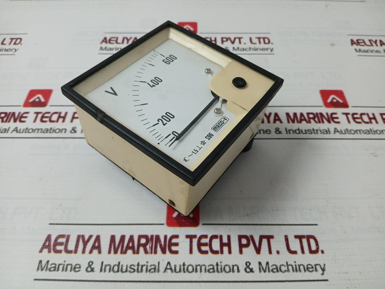 Meco-v S96 Analog Voltmeter 0 To 600 V