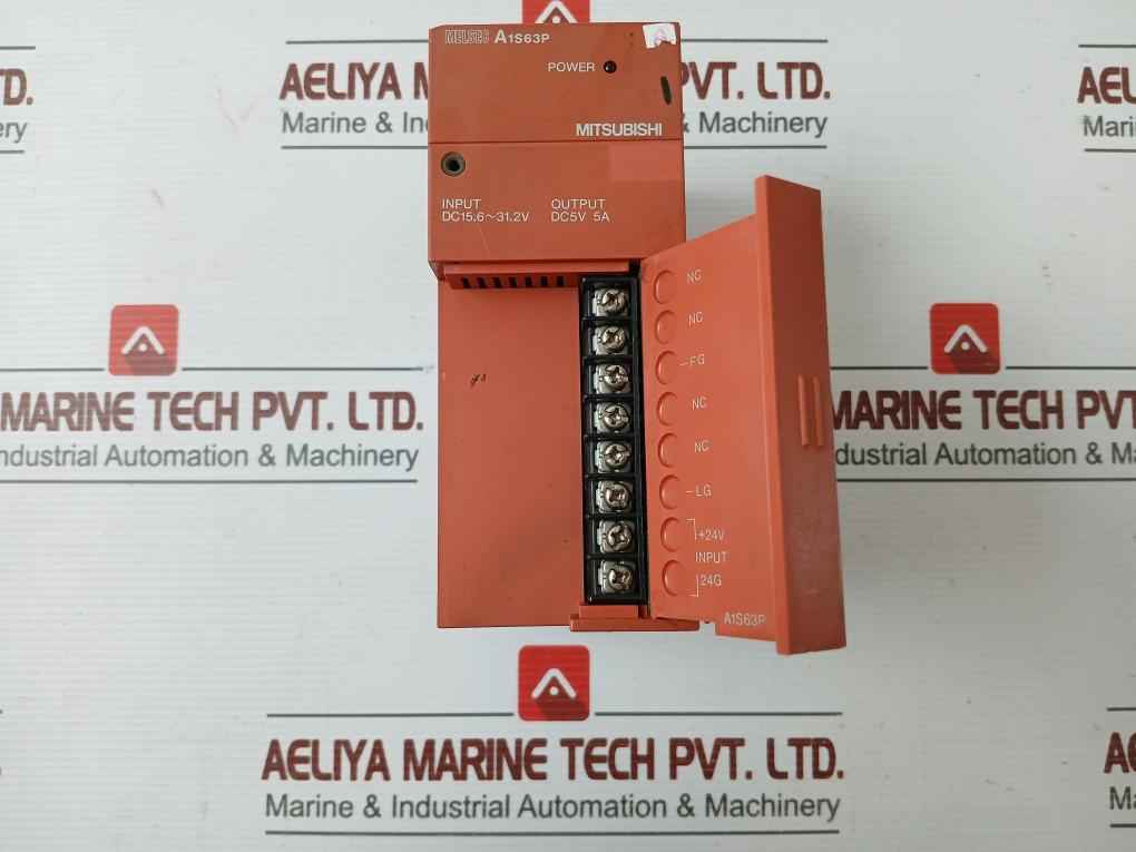 Melsec Power Supply Unit A1S63P Mitsubishi Electric 500 Gm