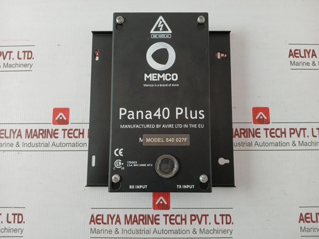 840 027F Elevator Safety Light Curtain Controller Set 230V Ac Memco