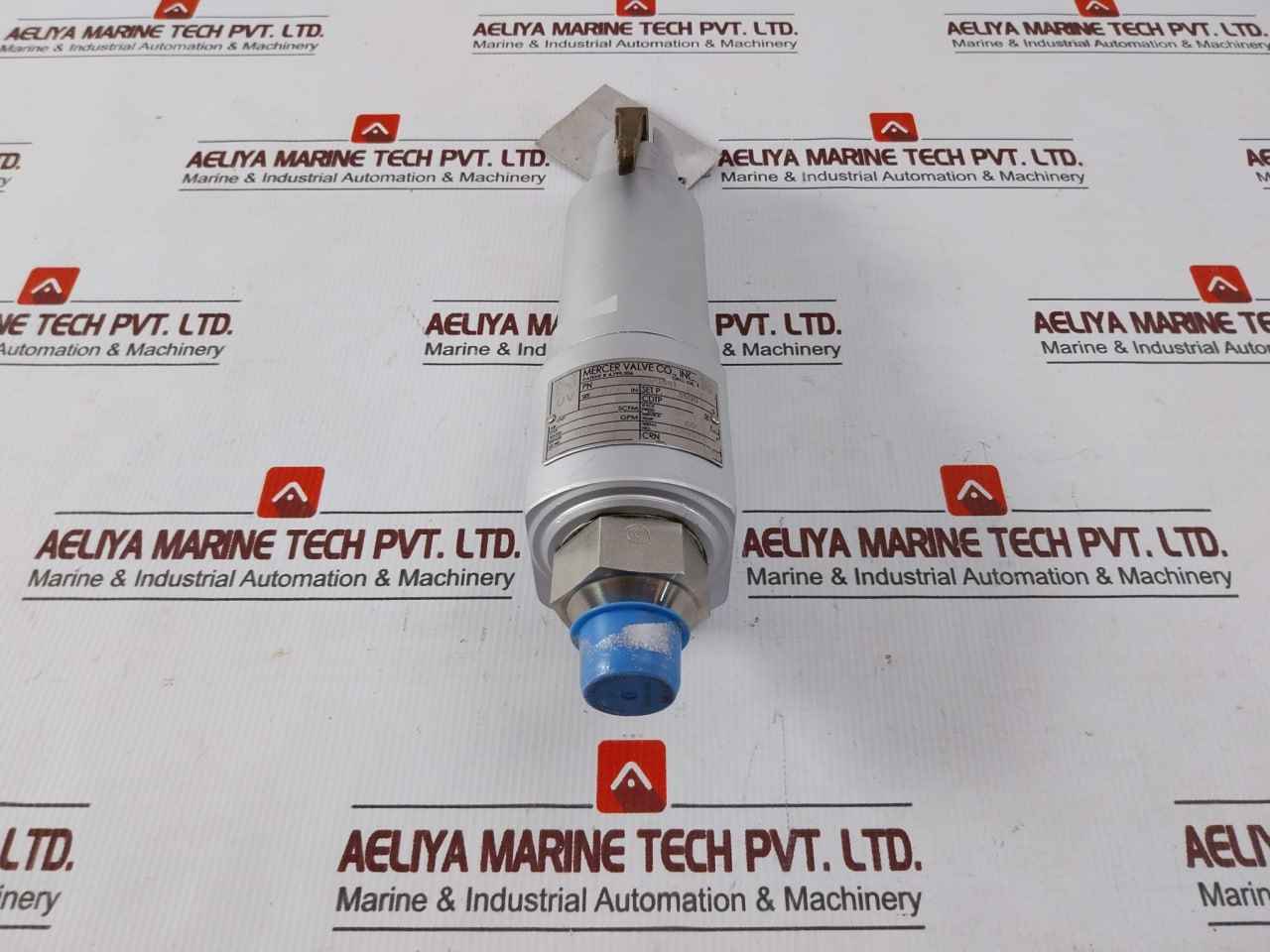 Mercer Valve 91-m2D63P1641 Pressure Relief Valve 3/4" 3500 Psi 7070 Scfm