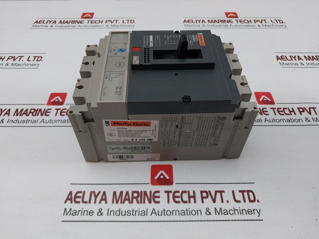 Merlin-Gerin-750V-8Kv-50-60Hz-3-pole-Molded-Case-Circuit-Breaker-Ns100-N-209681-7