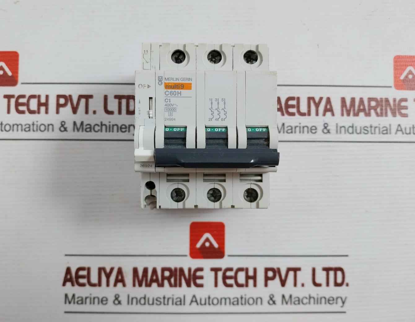 Merlin Gerin C60H Multi 9 Miniature Circuit Breaker 400V Ac