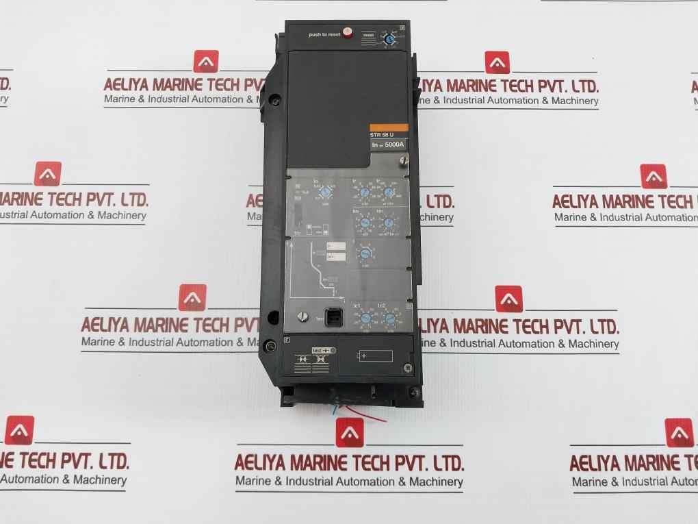 Merlin Gerin Circuit Breaker Control Unit 5000A 24Vdc Part No Str 58 U