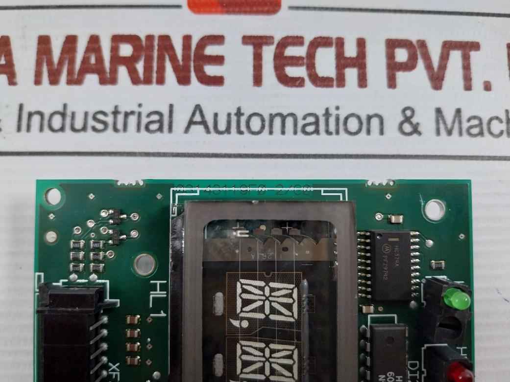 Merlin Gerin Nsae 9808 Display Pcb Board