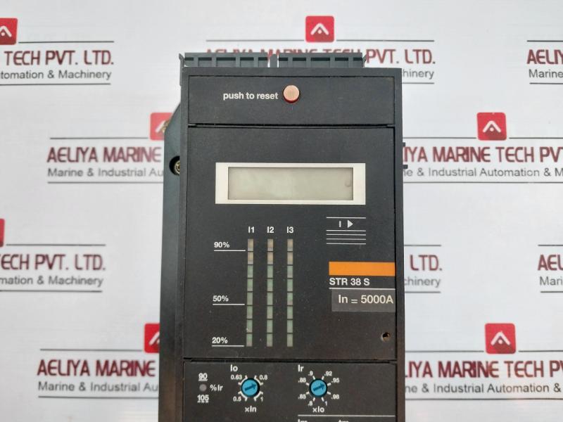 Merlin Gerin Str 38 S Master Pact Trip Control Circuit Breaker 5000A Tn1224 148