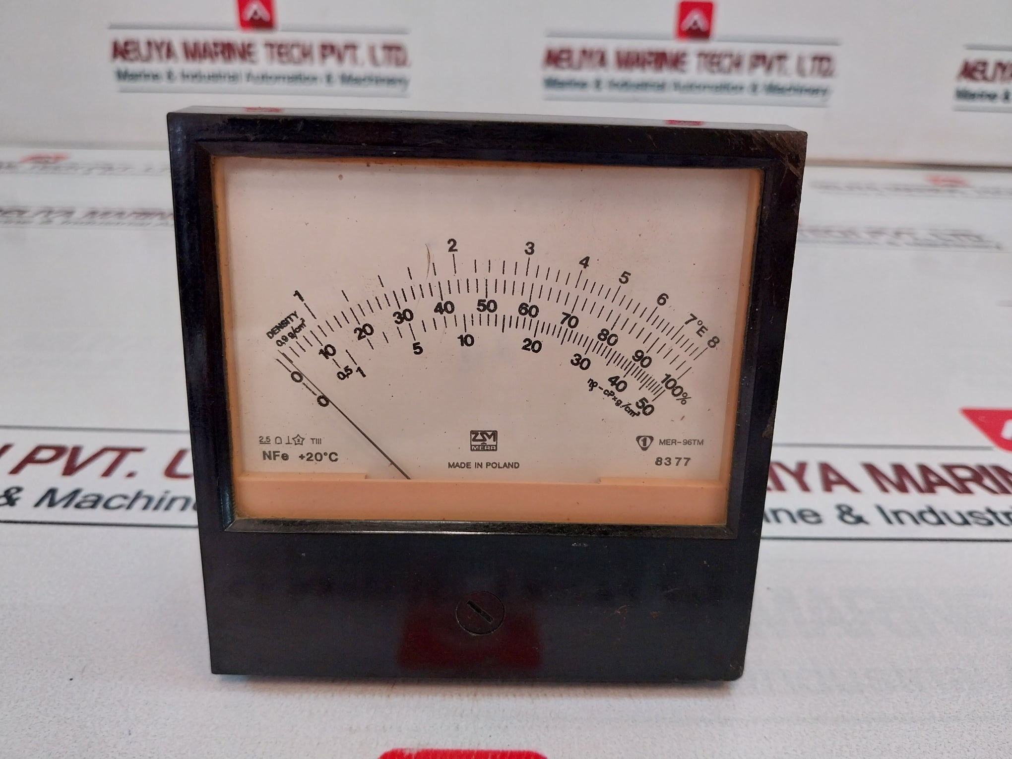 Merr Mer-96Tm Voltage Meter 0-50 Ng-cpxg/Cm2