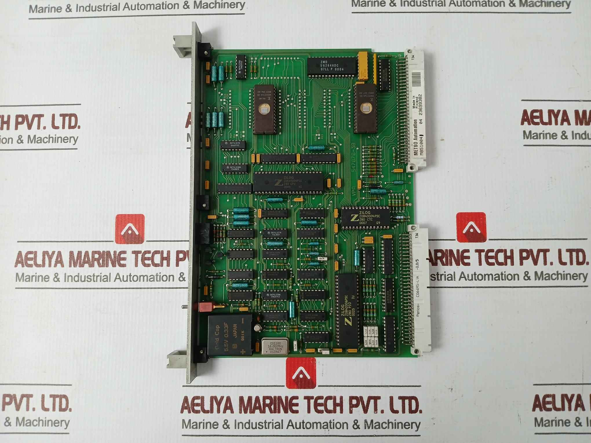 Metso 547070-3B Cpu Module 547070-3A