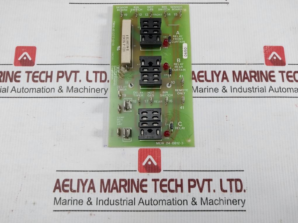 Mew-24-0812-3-Relay-Control-Pcb-Board-Tmw-r1377-010-Mpc-r1377-011-Ncc-208869-3