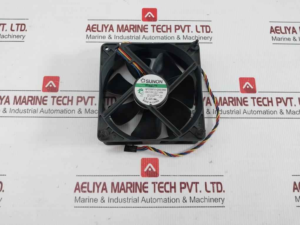 Mfc0381V1-q000-m99 Dc Brushless Axial Cooling Fan Yk550-a00 Sunon 12V Dc 0.62 A