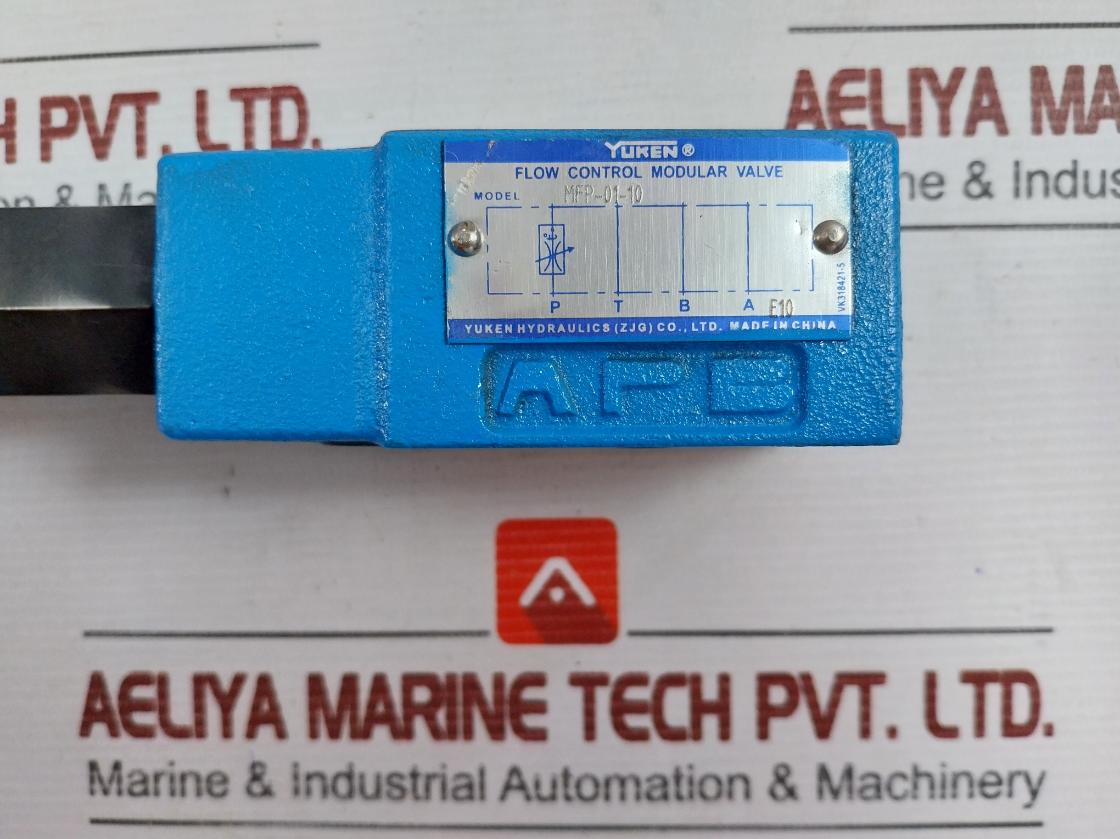 Mfp-01-10 Yuken Hydraulics Flow Control Modular Valve Vk318421-5