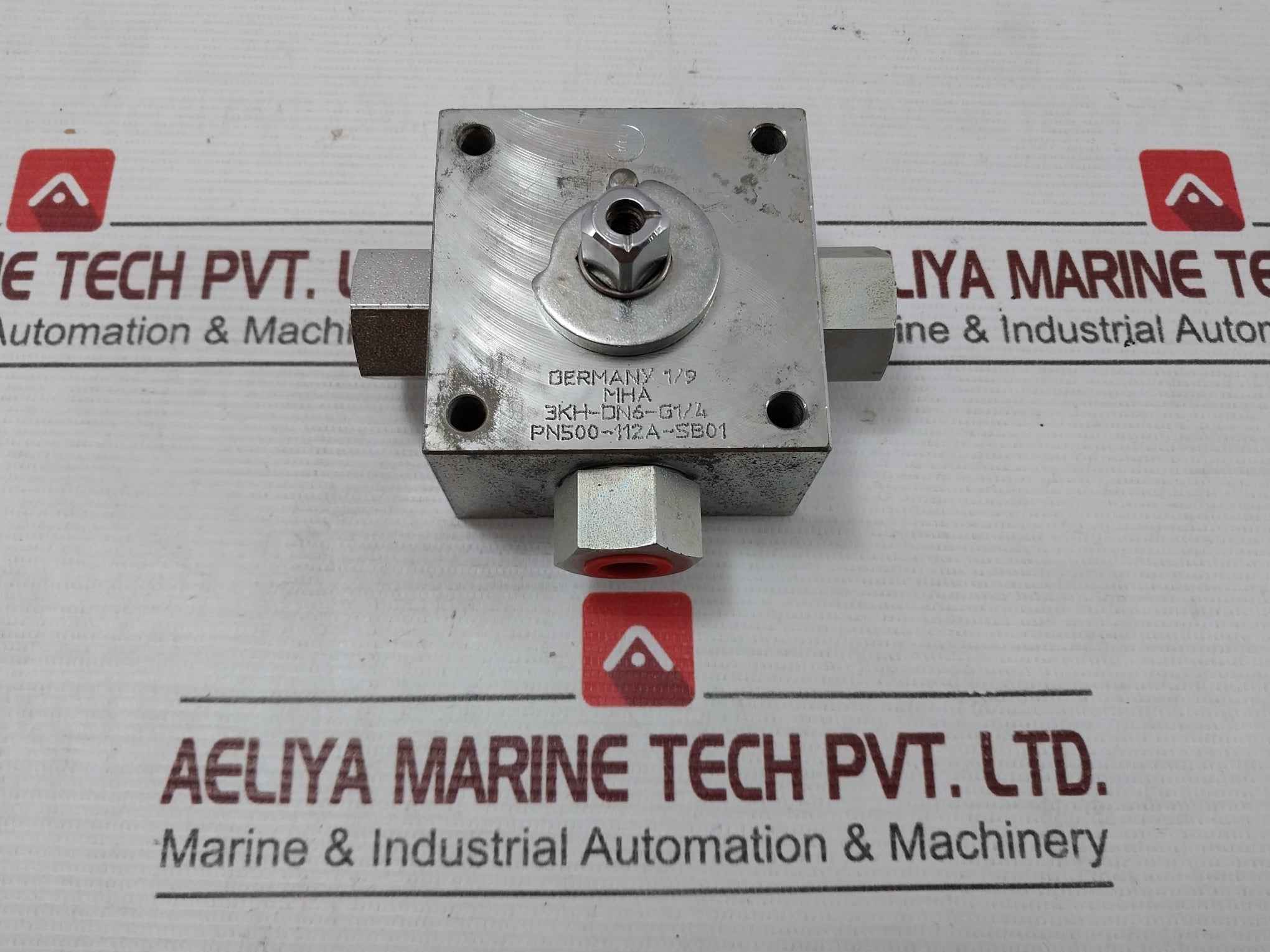Mha 3Kh-dn6-g1/4 3-way Ball Valve Pn500-112A-sb01 Sw12