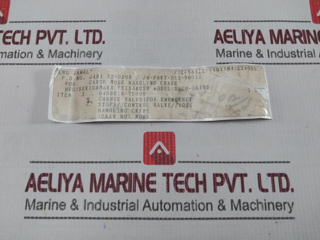Mha Bkh-dn6-rc1/4” Ball Valve (For Emergency Stop) Shcd-05195