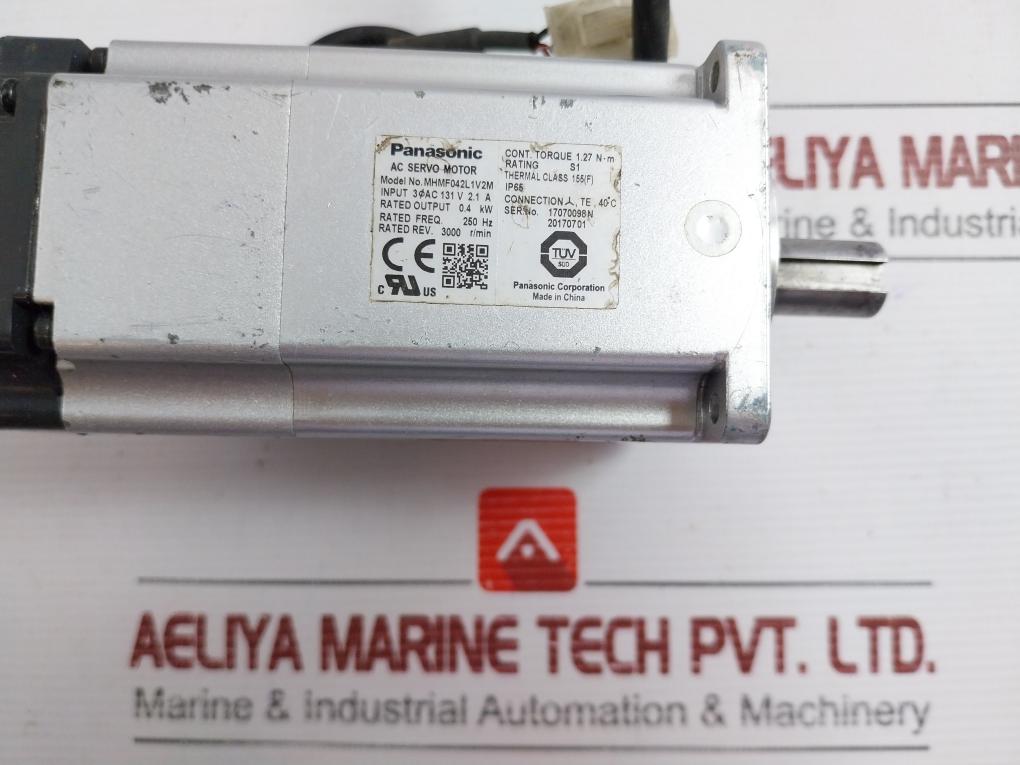 Mhmf042L1V2M Ac Servo Motor Output - 0.4 Kw Panasonic