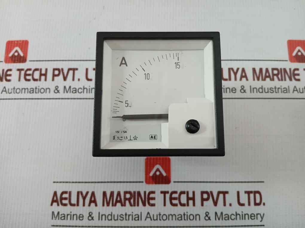 Mi-ammeter-smi-72-0-15-amp-15/5A-1.5 Analog Panel Meter By Ae