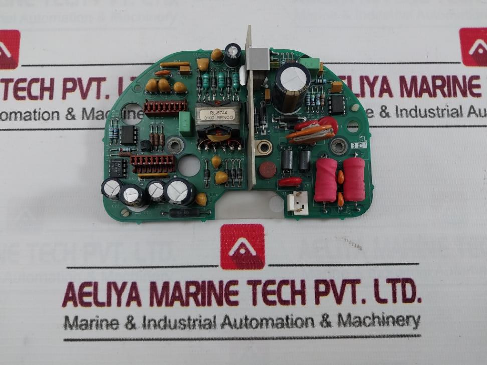 Micro Motion 3002289 Power Dc Printed Circuit Board Rl-5744 Rev.A