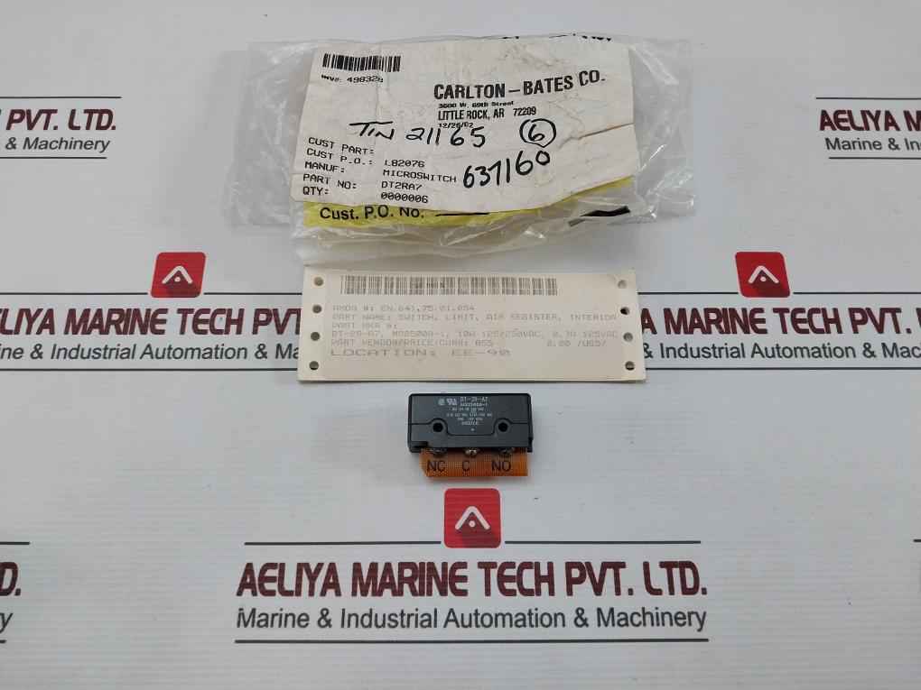Micro Switch Dt-2R-a7 Snap Action Switch Plunger