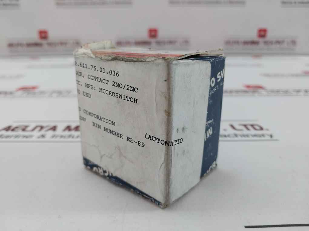 Micro Switch Ptcc Contact Block 600 Vac-125