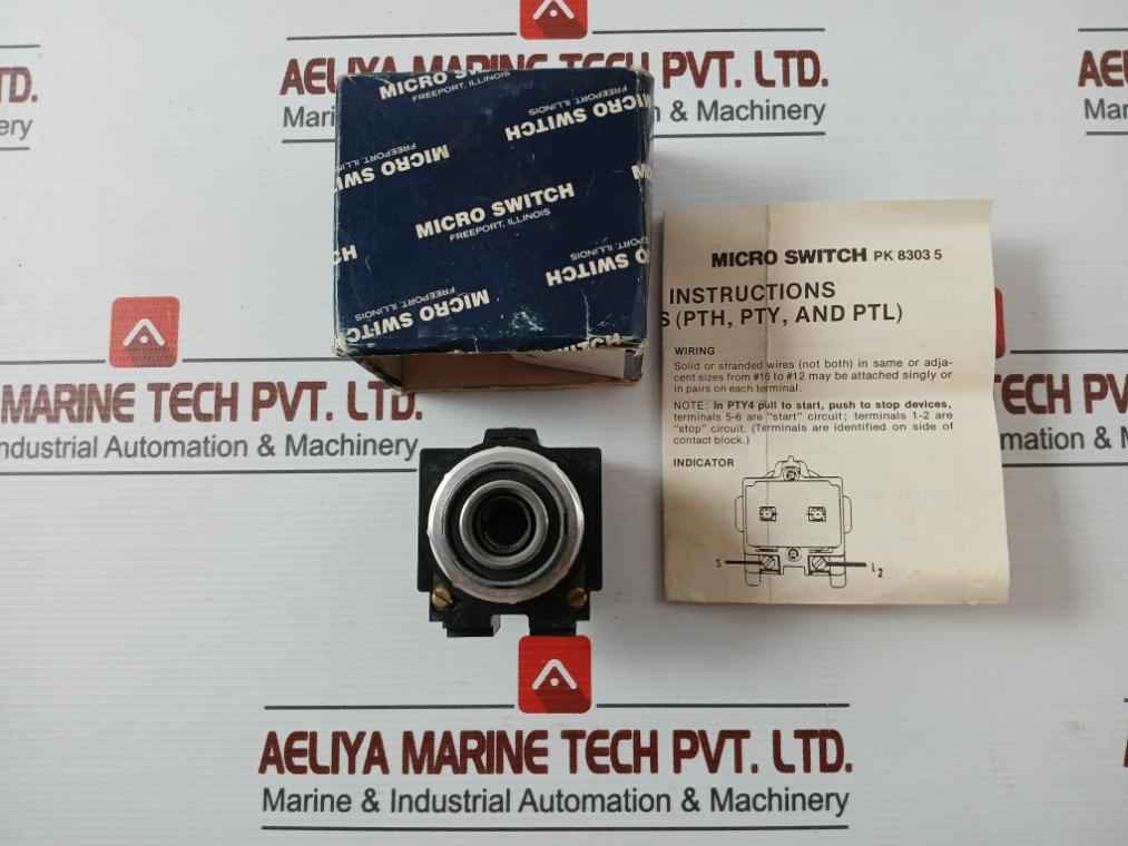 Micro Switch Pth2151 Illuminated Push Button