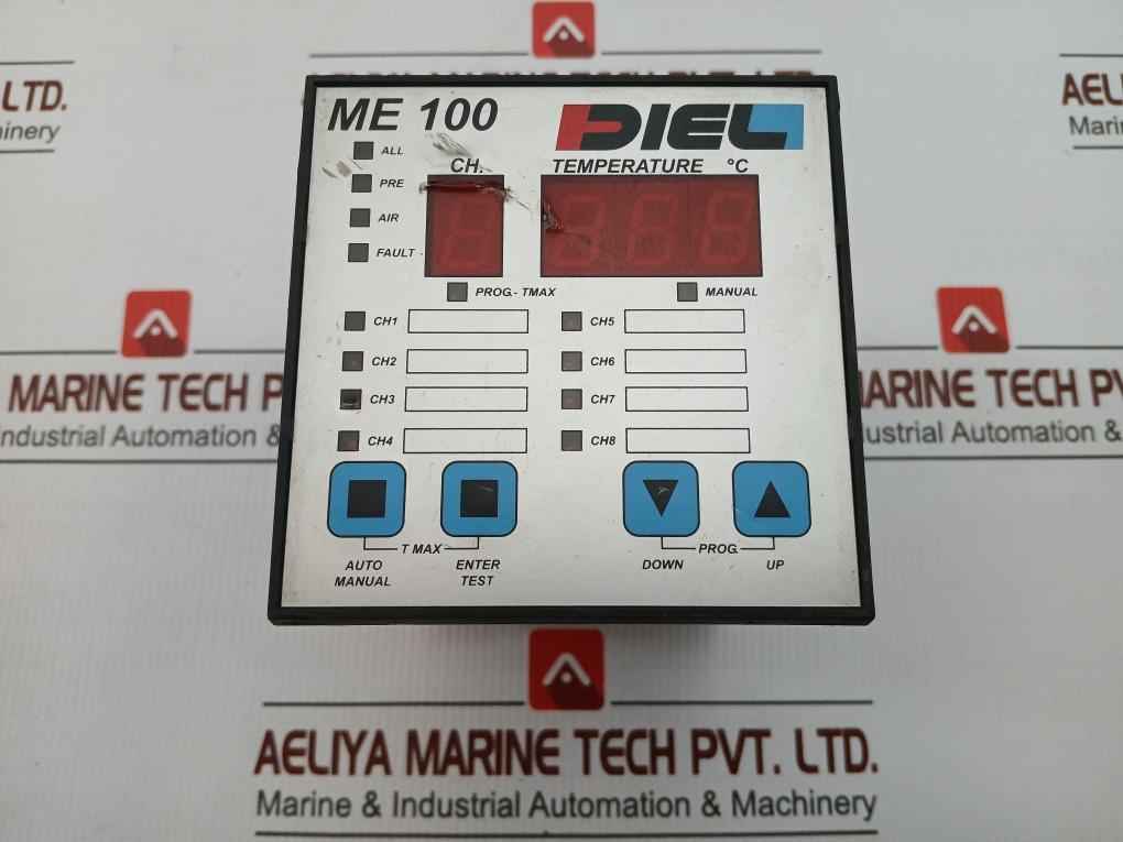 Microprocessor Temperature Monitor System Me110 Diel