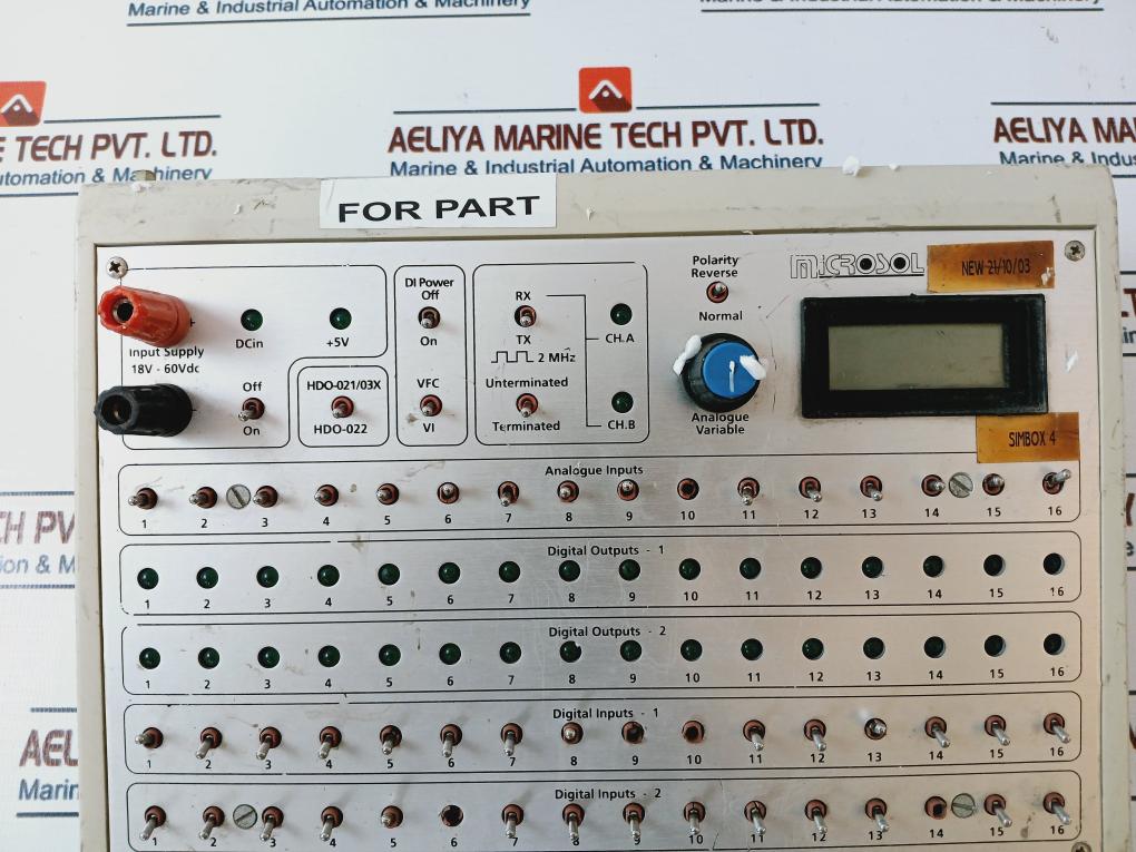 Microsol Sim Box 18V-60Vdc
