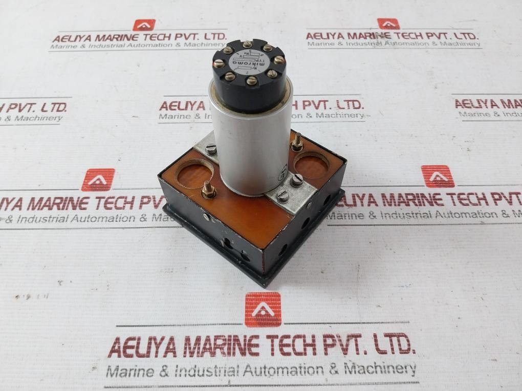 Mikroma So9A3 Analog Timer Panel Rotary Dial Type 110V 50Hz 6635