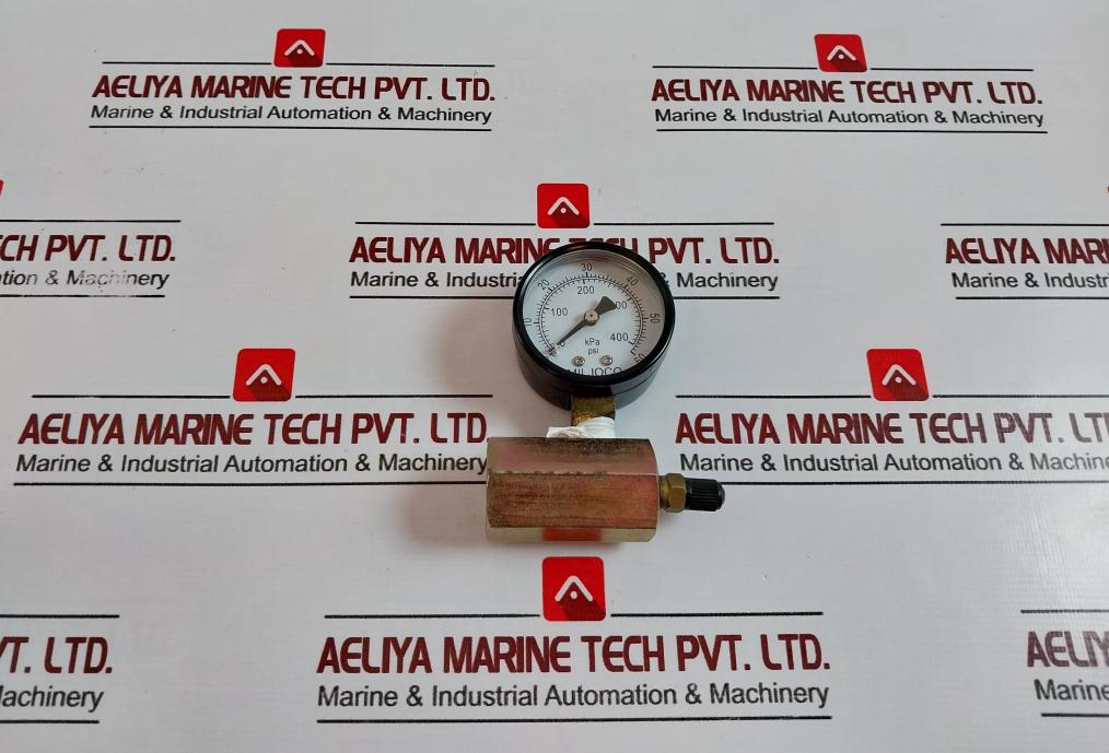 Miljoco Corp P2008l04atg 2.0" Gauge 0-60 Psi