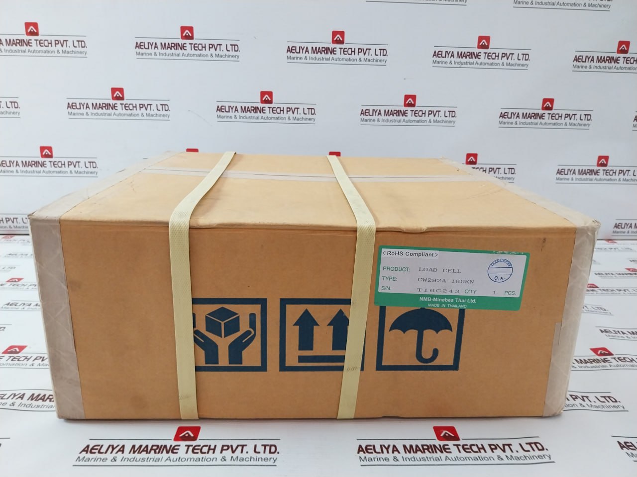Minebeamitsumi Cw292A-180Kn Load Cell +24Vdc 180Kn 16.03Ma 500 ΜΩ, +0 To +60 C