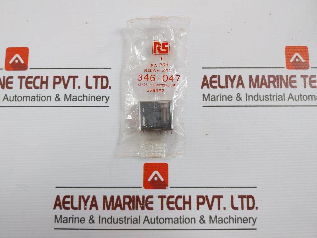 Miniature-Electromagnetic-Relay-24-Vdc-16A-Rs-346-047-Lot-Of-4X-210578-2