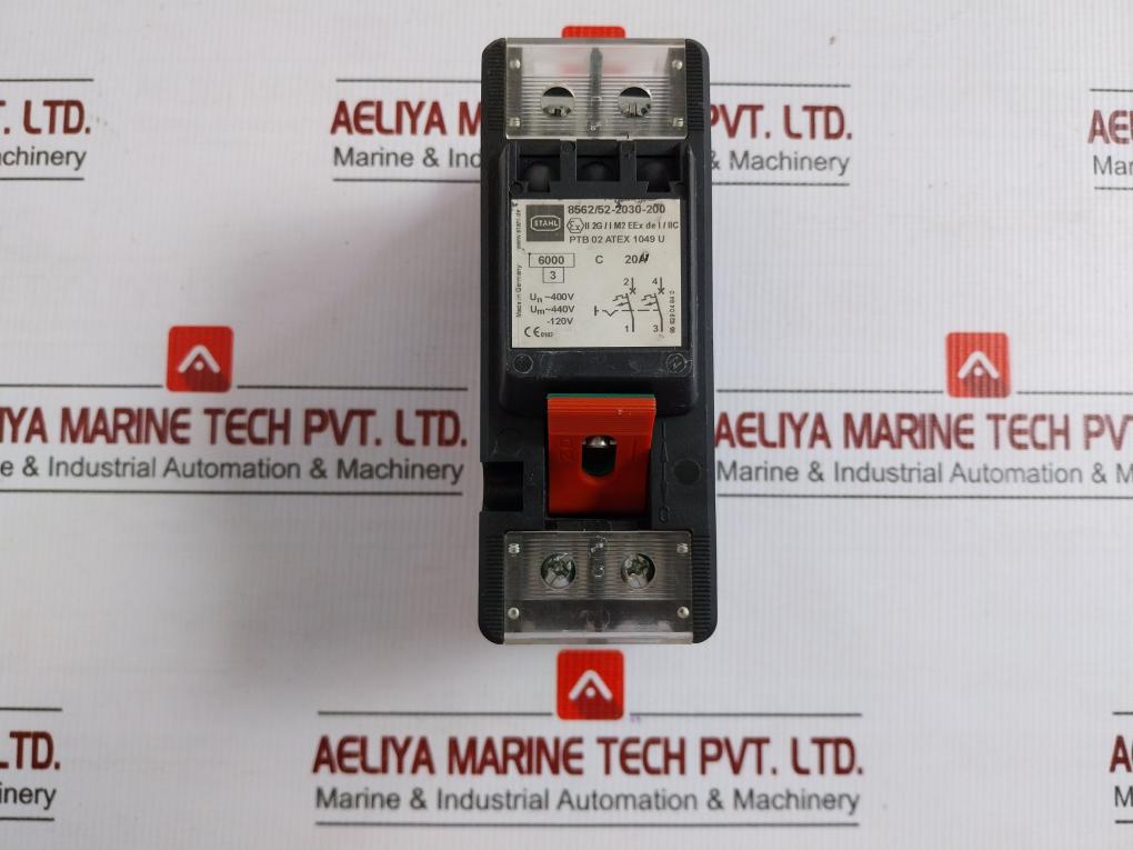 Miniature Circuit Breaker 8562/52-2030-200 Stahl 400V