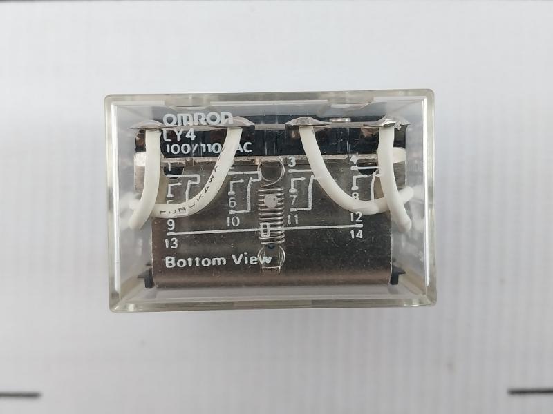 Miniature Power Relay Ly4 Omron 100/110 Vac