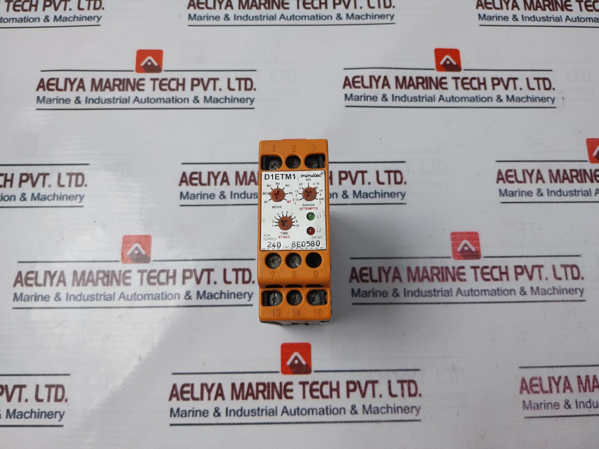 Minilec D1 ETM1 Electronic Multifunction Timer 240Vac