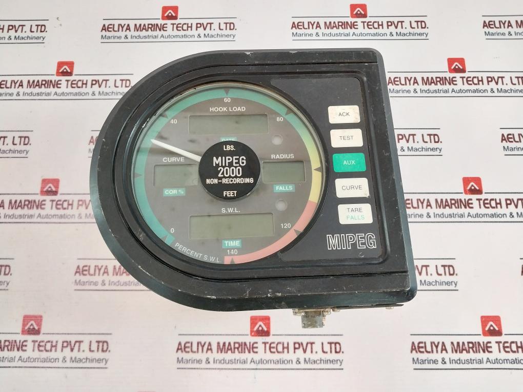 Mipeg Data Instrument Non- Recording 2000 Safe Load Indicator