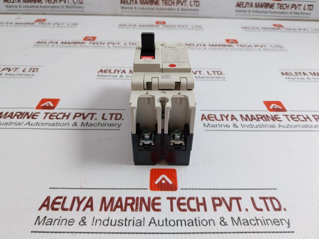 Mitsubishi-Electric-2-Pole-No-Fuse-Breaker-200-Vac-7-5ka-20a-50-60hz-Nf32-Sv-4