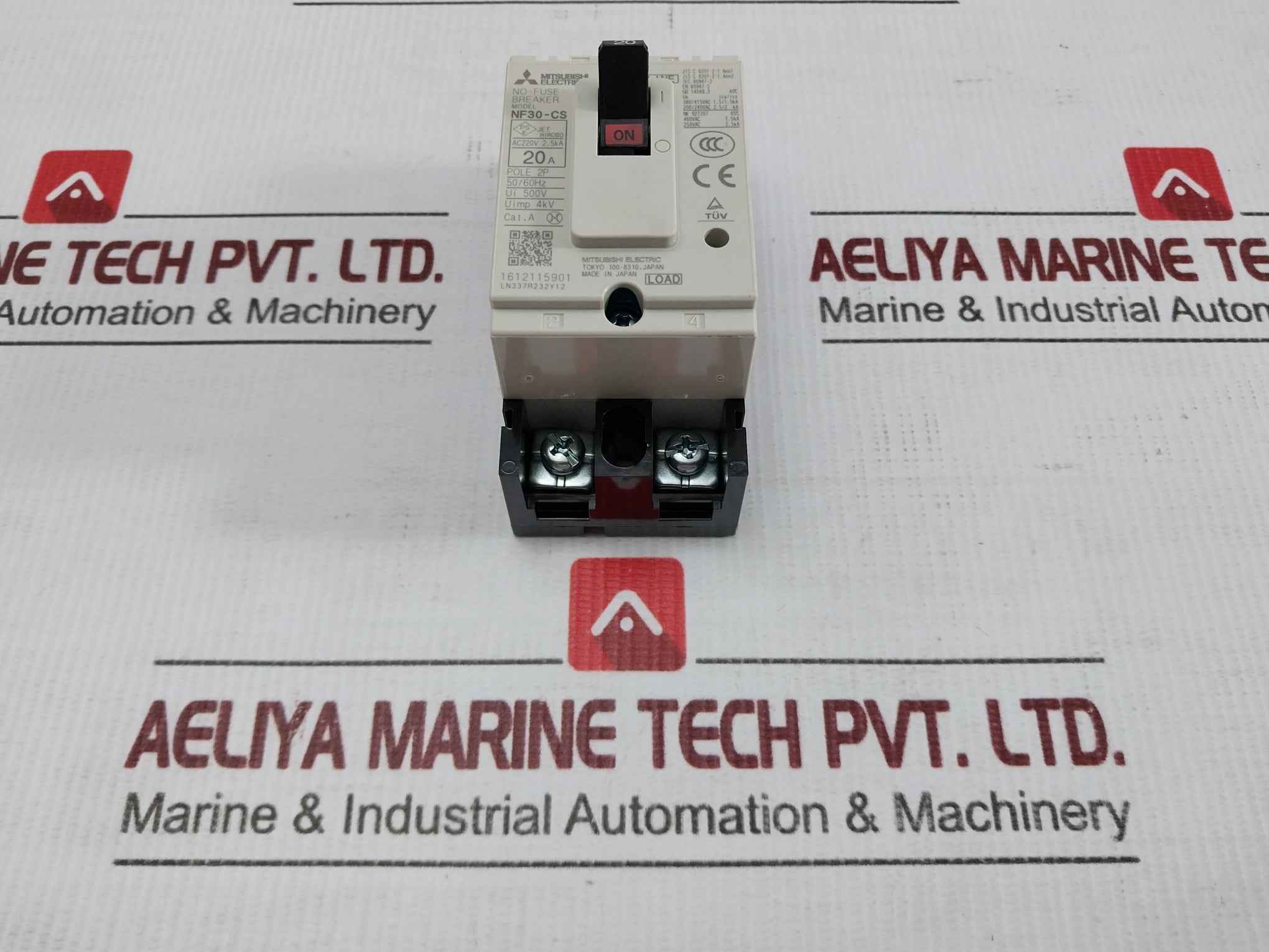 Mitsubishi Electric No-Fuse Breaker 50/60hz Ac 220v 2 Pole Nf30-Cs