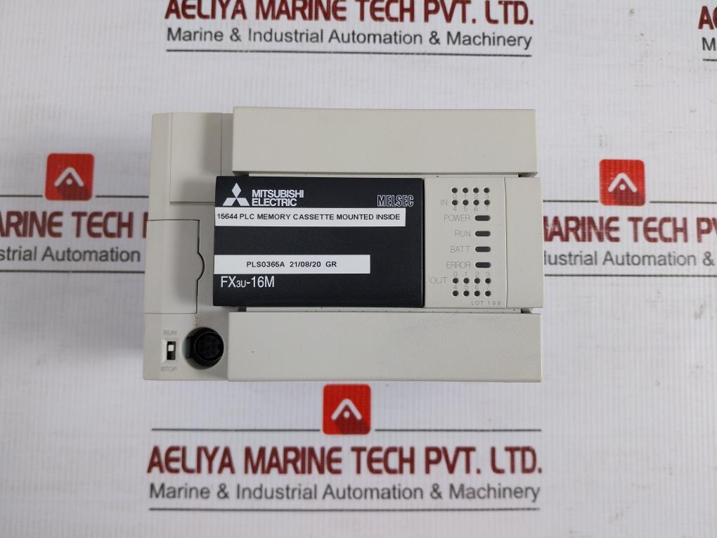 Mitsubishi-Electric-Programmable-Controller-100-240vac-50-60hz-Fx3u-16mr-Es-1