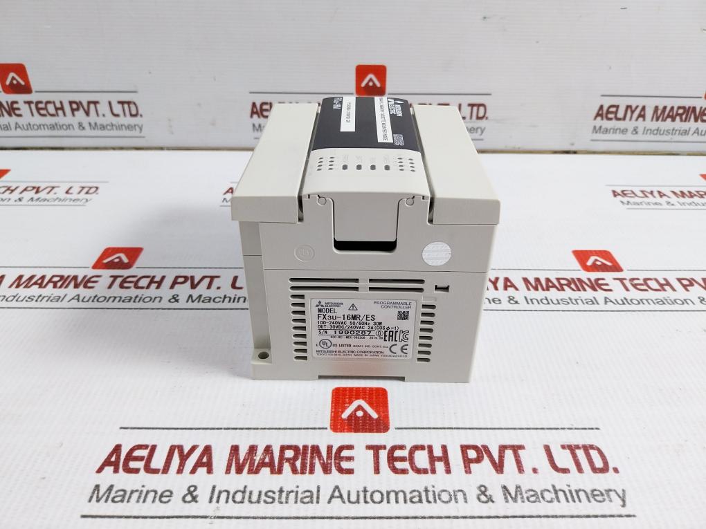 Mitsubishi-Electric-Programmable-Controller-100-240vac-50-60hz-Fx3u-16mr-Es-6