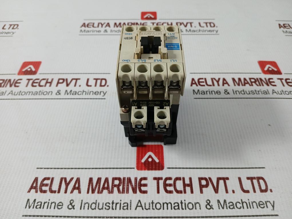 Mitsubishi 20A 100-110V 60Hz Magnetic Contactor S-n11